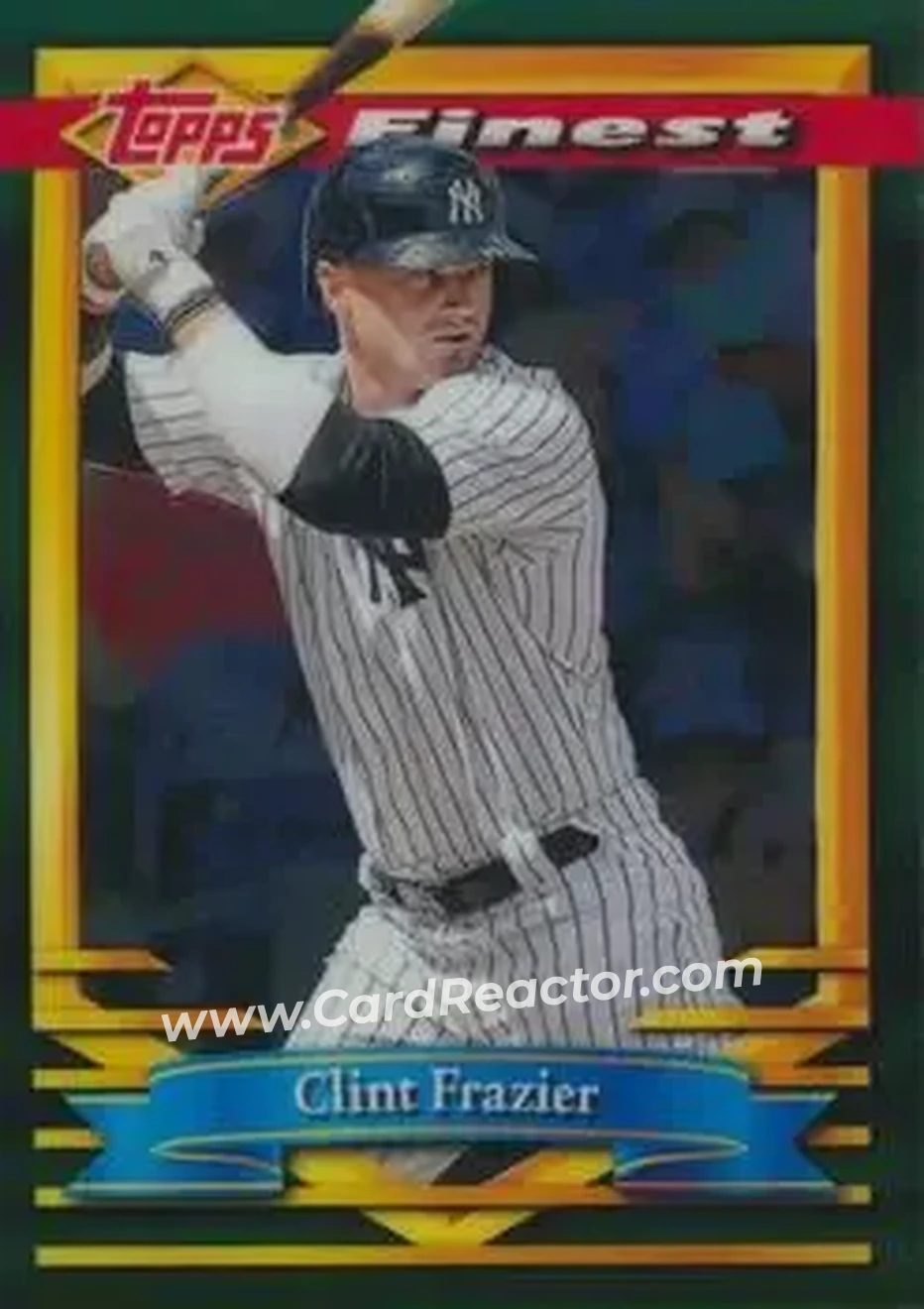 2021 Finest Flashbacks #29 - Clint Frazier - New York Yankees - Front