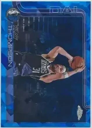 2025-26 Topps Chrome Sapphire Edition #42 - Klay Thompson - Dallas Mavericks