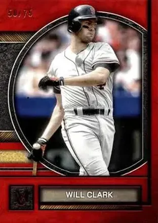 2025 Topps Museum Collection - Ruby #10 - Will Clark - San Francisco Giants