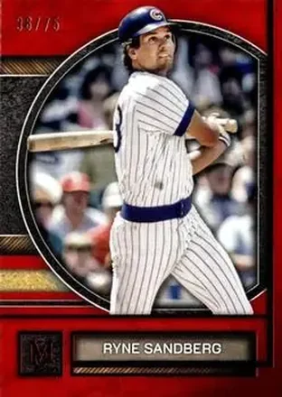 2025 Topps Museum Collection - Ruby #15 - Ryne Sandberg - Chicago Cubs