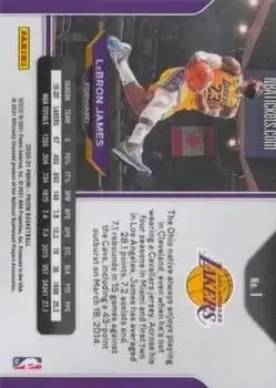 Back of LeBron James