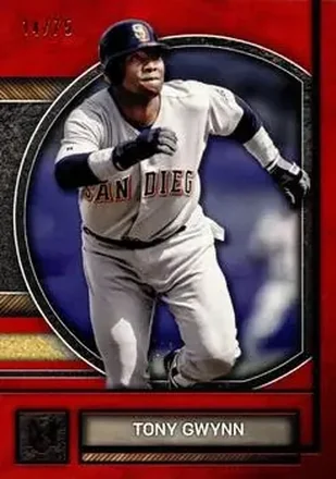 2025 Topps Museum Collection - Ruby #20 - Tony Gwynn - San Diego Padres