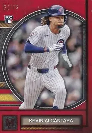 2025 Topps Museum Collection - Ruby #31 - Kevin Alcántara - Chicago Cubs