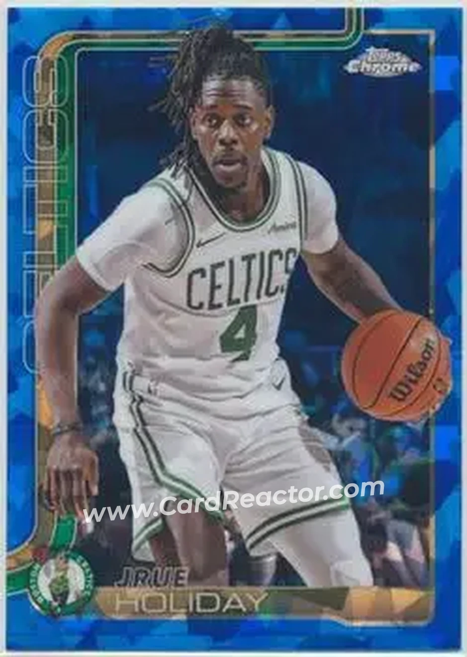 2025-26 Topps Chrome Sapphire Edition #46 - Jrue Holiday - Boston Celtics - Front