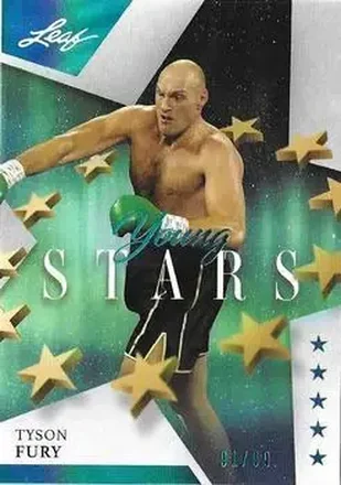 2021 Leaf Young Stars - Platinum #YS-06 - Tyson Fury