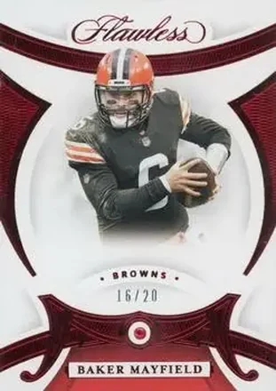 2020 Panini Flawless #11 - Baker Mayfield - Cleveland Browns