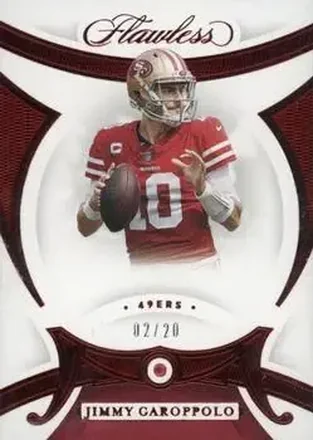 2020 Panini Flawless #38 - Jimmy Garoppolo - San Francisco 49ers