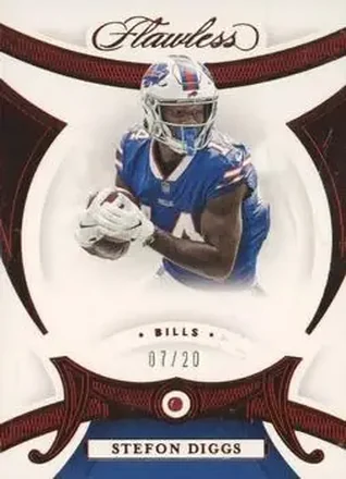 2020 Panini Flawless #55 - Stefon Diggs - Buffalo Bills