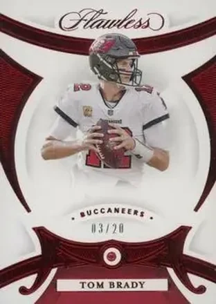 2020 Panini Flawless #57 - Tom Brady - Tampa Bay Buccaneers