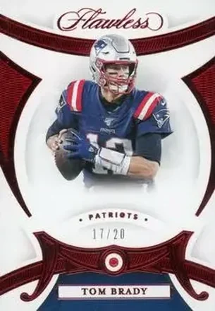 2020 Panini Flawless #58 - Tom Brady - New England Patriots