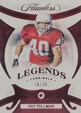 2020 Panini Flawless #71 - Pat Tillman - Arizona Cardinals
