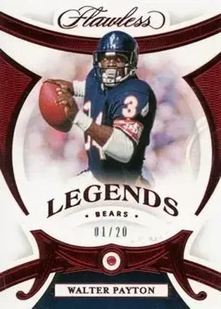 2020 Panini Flawless #72 - Walter Payton - Chicago Bears