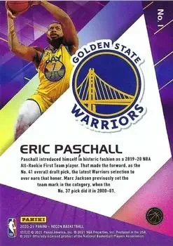 Back of Eric Paschall