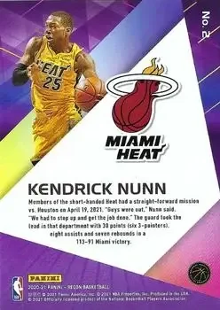 Back of Kendrick Nunn