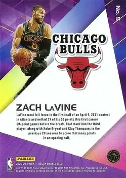 Back of Zach LaVine