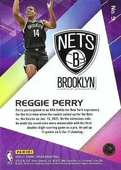 Back of Reggie Perry