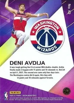 Back of Deni Avdija