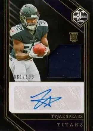 2023 Panini Limited #138 - Tyjae Spears - Tennessee Titans