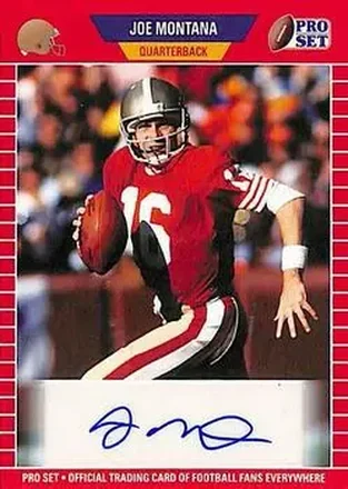 2021 Pro Set Sports #PSA-JM1 - Joe Montana - San Francisco 49ers