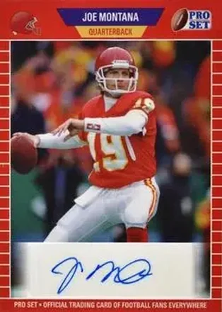 2021 Pro Set Sports #PSA-JM2 - Joe Montana - Kansas City Chiefs