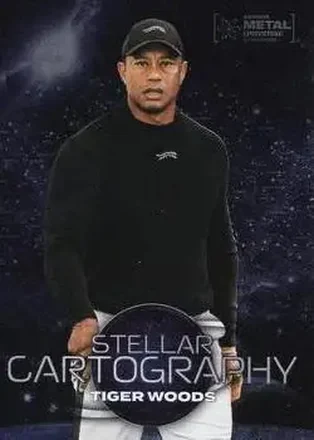 2024 SkyBox Metal Universe Champions #102 - Tiger Woods