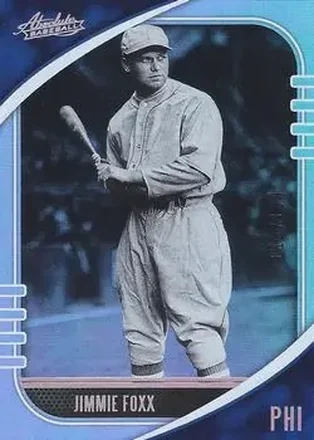 2021 Panini Absolute - Holo Silver #29 - Jimmie Foxx - Philadelphia Athletics