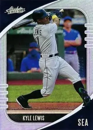 2021 Panini Absolute - Holo Silver #33 - Kyle Lewis - Seattle Mariners
