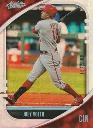 2021 Panini Absolute - Holo Silver #41 - Joey Votto - Cincinnati Reds