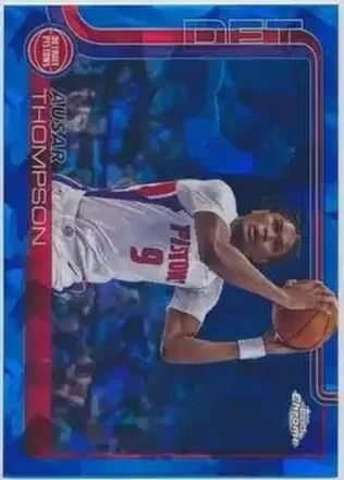2025-26 Topps Chrome Sapphire Edition #64 - Ausar Thompson - Detroit Pistons