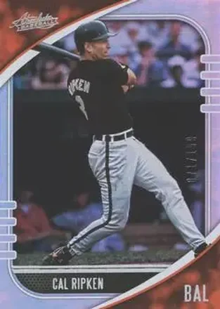 2021 Panini Absolute - Holo Silver #92 - Cal Ripken - Baltimore Orioles