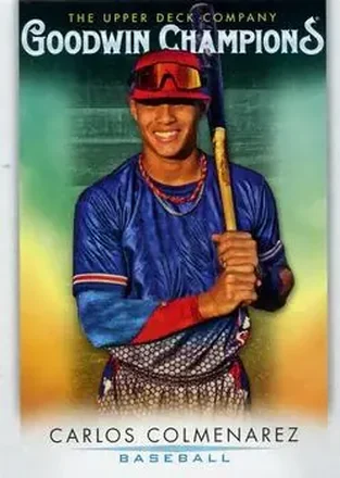 2021 Upper Deck Goodwin Champions #11 - Carlos Colmenarez
