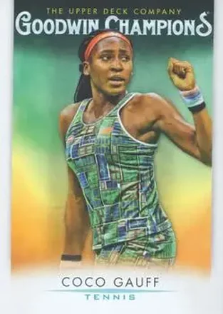 2021 Upper Deck Goodwin Champions #17 - Coco Gauff