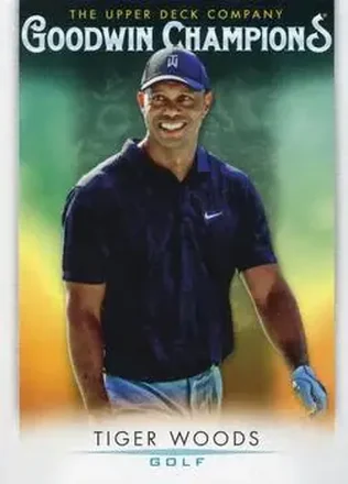 2021 Upper Deck Goodwin Champions #25 - Tiger Woods