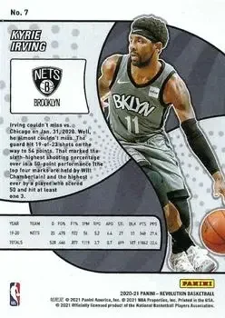 Back of Kyrie Irving
