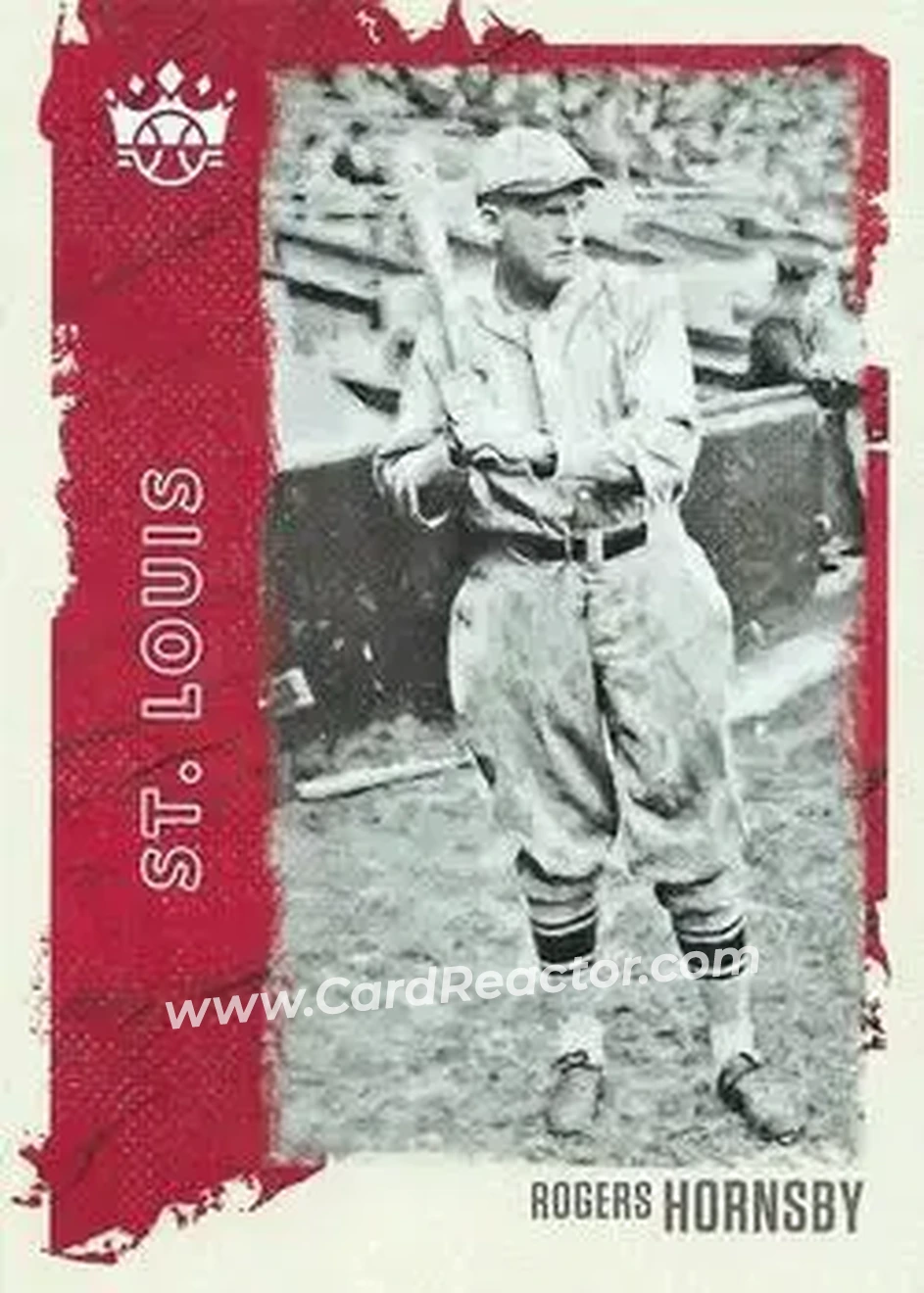 2021 Panini Diamond Kings #22 - Rogers Hornsby - St. Louis Cardinals - Front