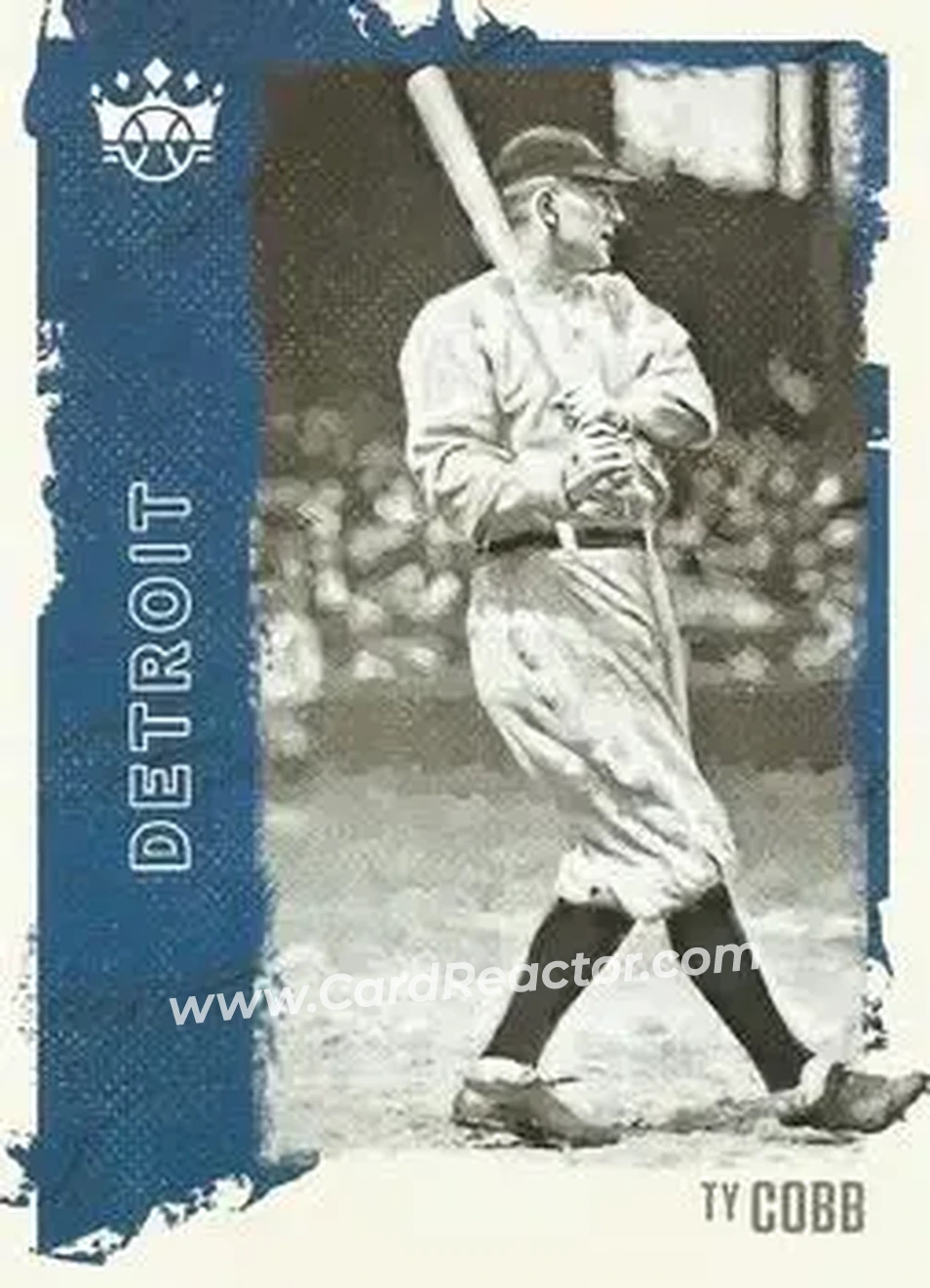 2021 Panini Diamond Kings #23 - Ty Cobb - Detroit Tigers - Front 2021 Panini Diamond Kings #23 - Ty Cobb - Detroit Tigers - Front
