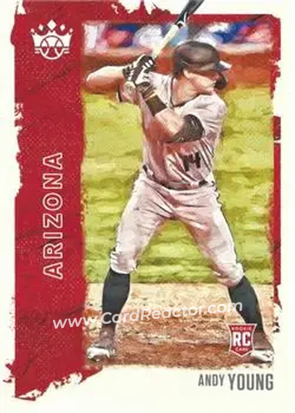 2021 Panini Diamond Kings #31 - Andy Young - Arizona Diamondbacks - Front