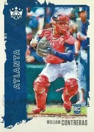 2021 Panini Diamond Kings #34 - William Contreras - Atlanta Braves