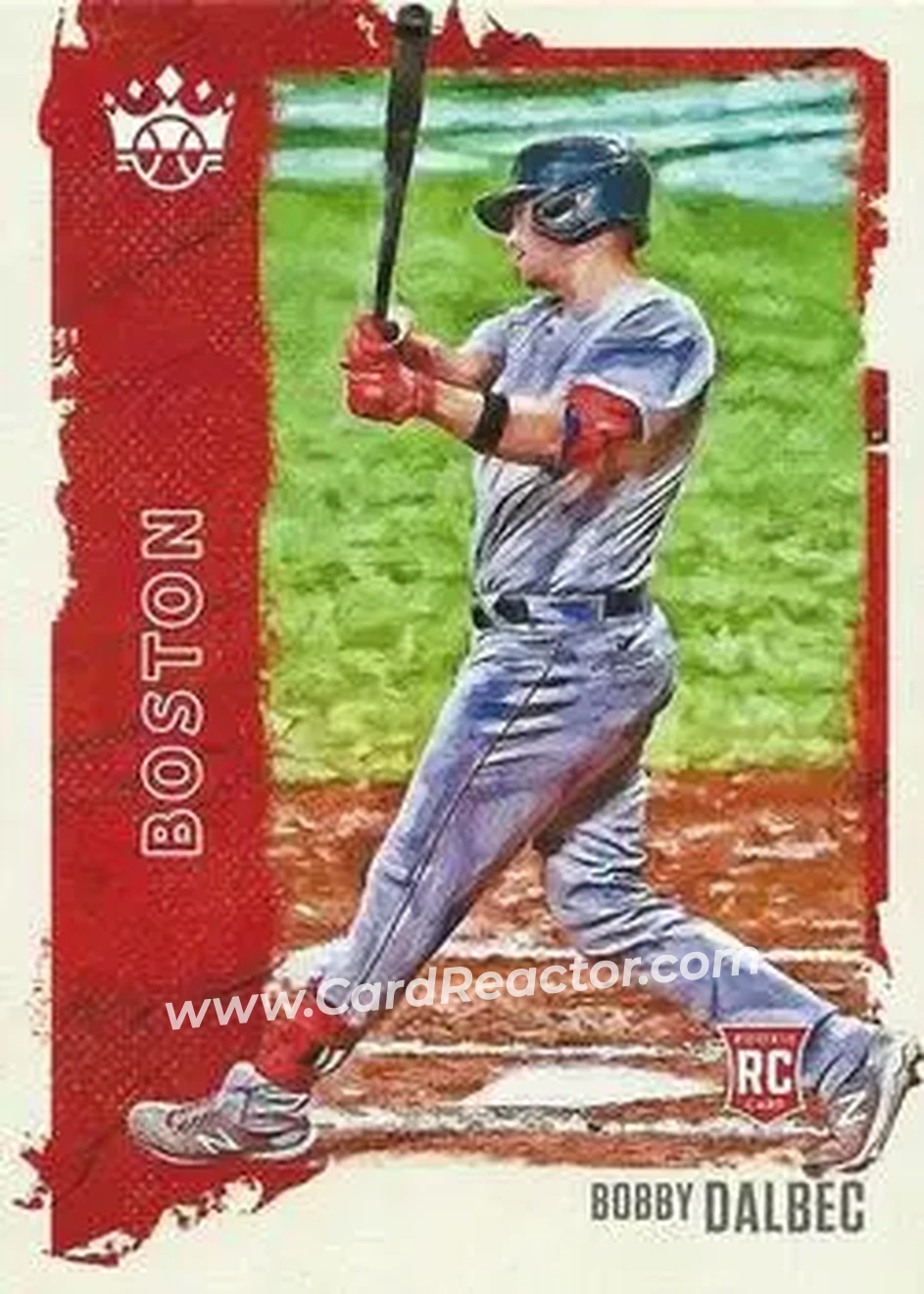 2021 Panini Diamond Kings #36 - Bobby Dalbec - Boston Red Sox - Front