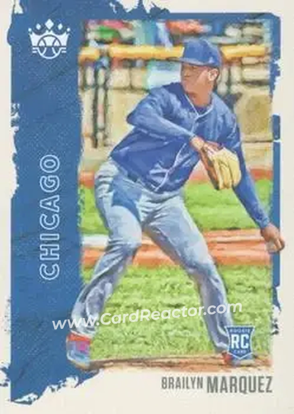 2021 Panini Diamond Kings #37 - Brailyn Marquez - Chicago Cubs - Front 2021 Panini Diamond Kings #37 - Brailyn Marquez - Chicago Cubs - Front