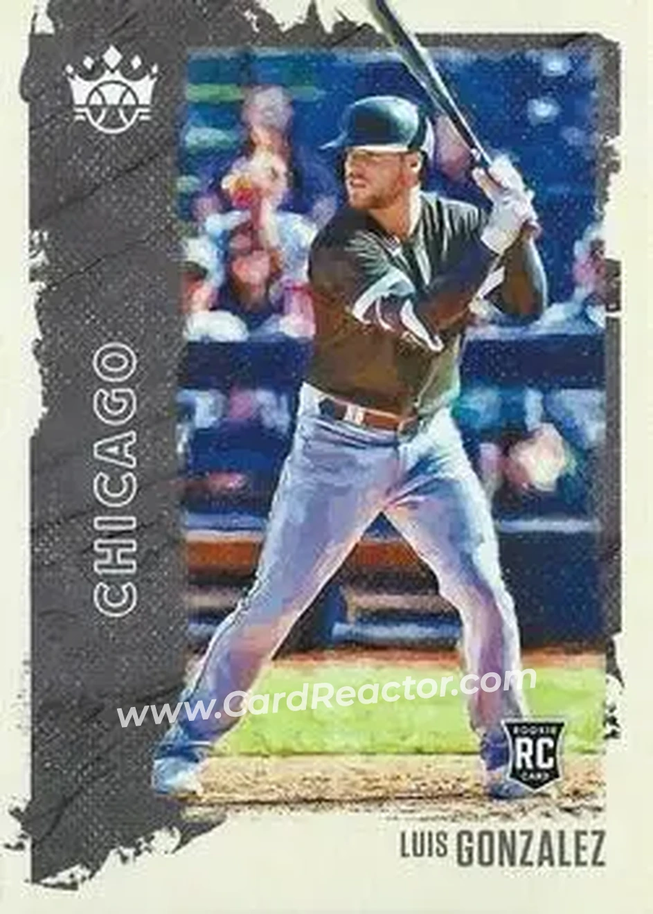2021 Panini Diamond Kings #39 - Luis Gonzalez - Chicago White Sox - Front