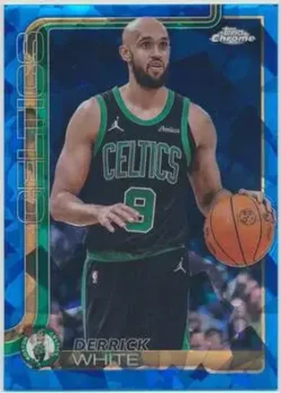 2025-26 Topps Chrome Sapphire Edition #71 - Derrick White - Boston Celtics
