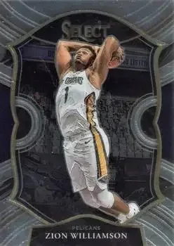 2020-21 Panini Select #1 Zion Williamson