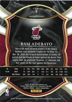 Back of Bam Adebayo