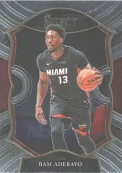 2020-21 Panini Select #8 - Bam Adebayo - Miami Heat