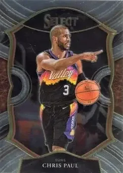 2020-21 Panini Select #10 Chris Paul