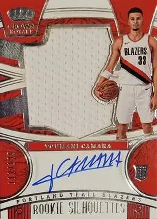 2023-24 Panini Crown Royale #140 - Toumani Camara - Portland Trail Blazers
