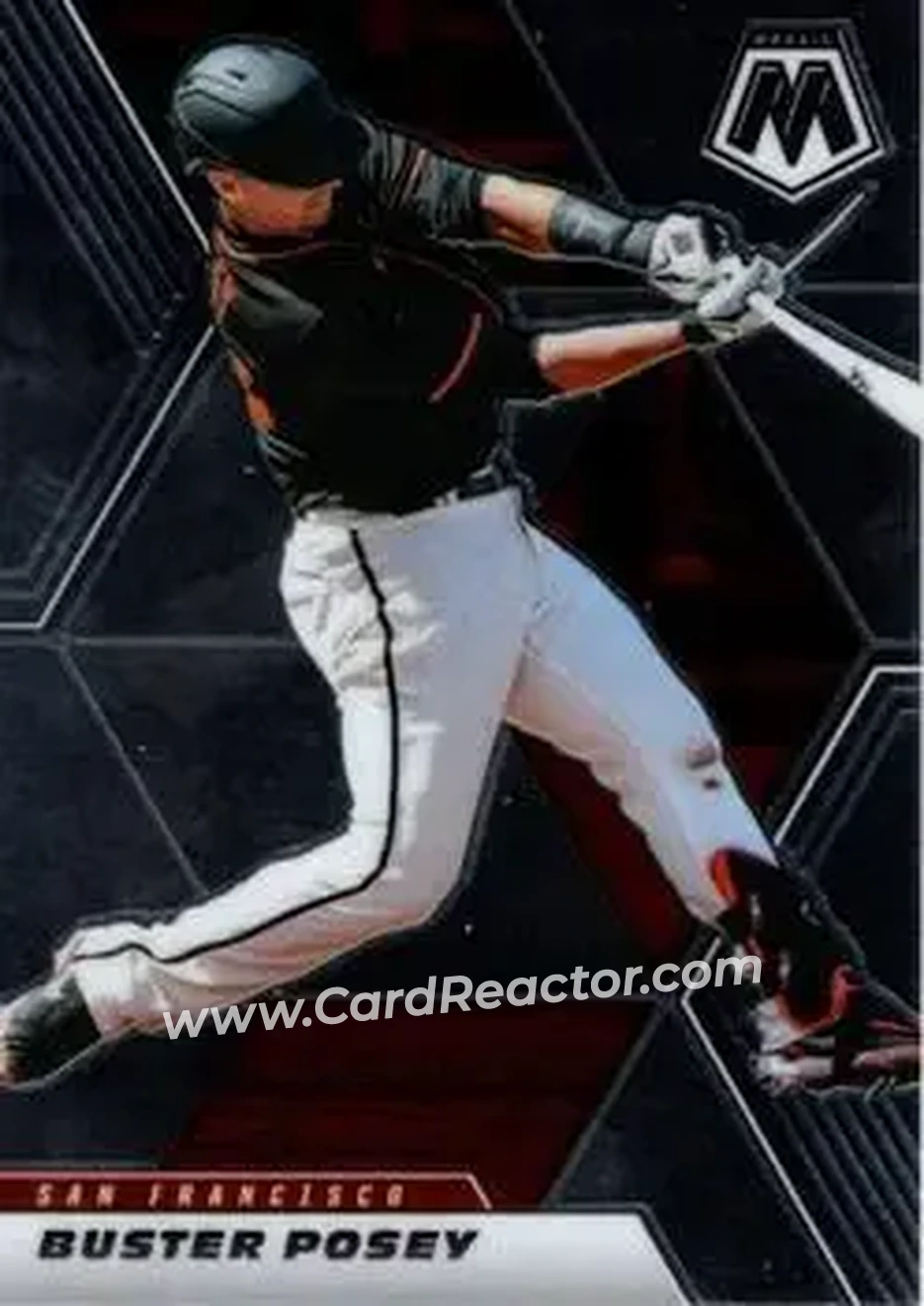 2021 Panini Mosaic #21 - Buster Posey - San Francisco Giants - Front
