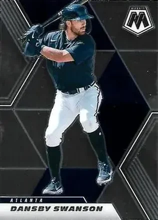 2021 Panini Mosaic #23 - Dansby Swanson - Atlanta Braves