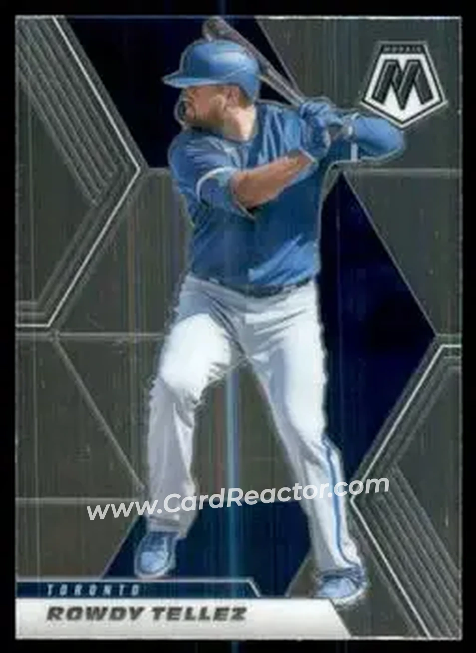 2021 Panini Mosaic #26 - Rowdy Tellez - Toronto Blue Jays - Front 2021 Panini Mosaic #26 - Rowdy Tellez - Toronto Blue Jays - Front